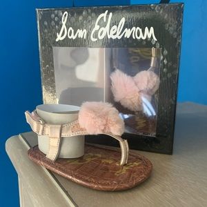 Sam Edelman Baby Pom Sandals